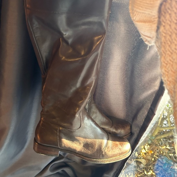 Brown Leather Riding Boots - Picture 3 of 6